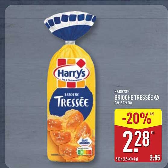 Harrys Brioche tressée