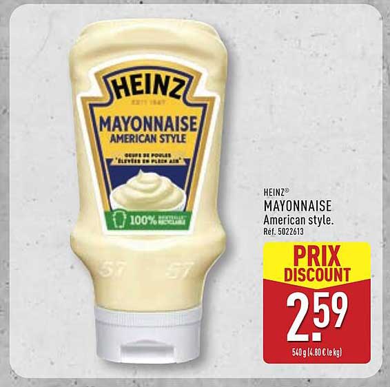 HEINZ MAYONNAISE American style
