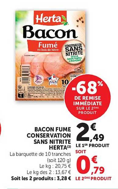 Herta Bacon Fumé
