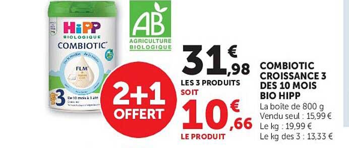 HiPP COMBIOTIC CROISSANCE 3