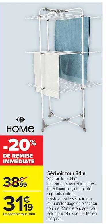HOME Séchoir tour 34m