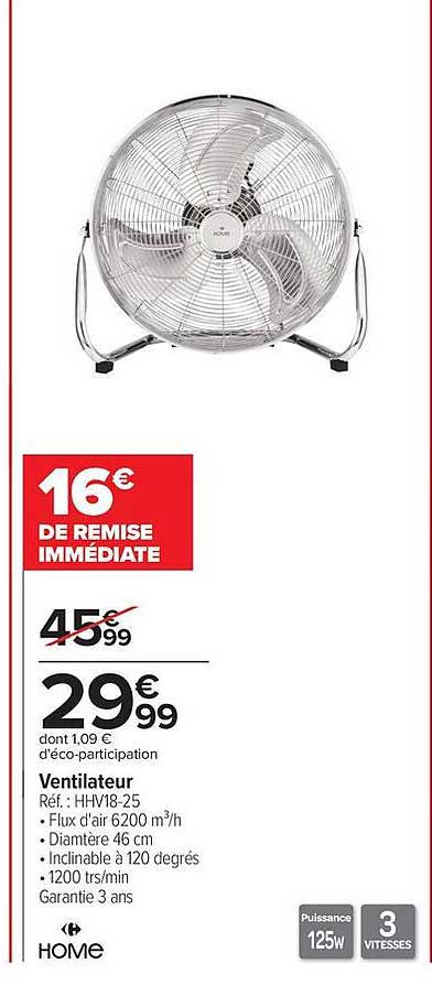 HOME Ventilateur