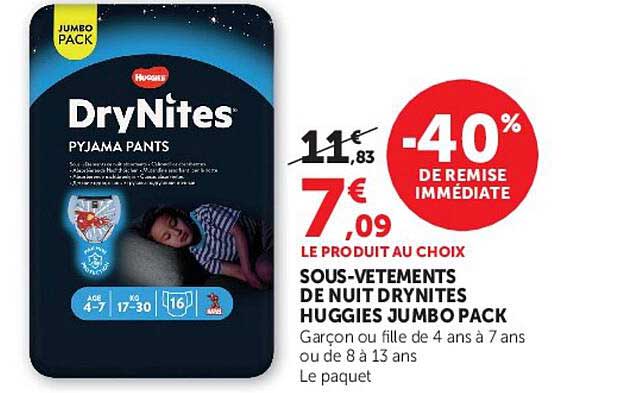 Huggies DryNites