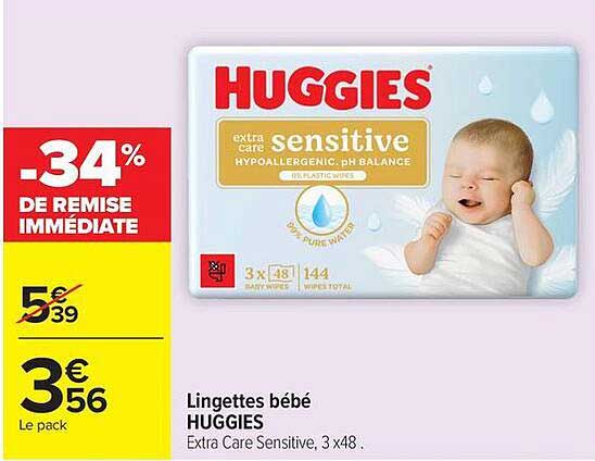 HUGGIES Extra Care Sensitive