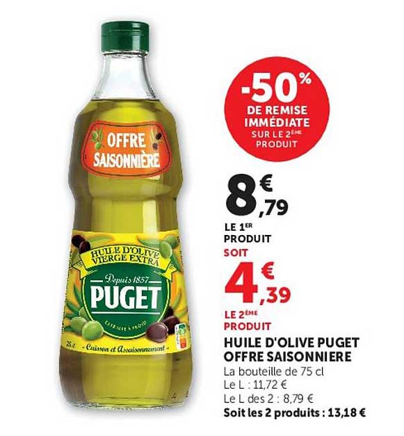 HUILE D'OLIVE PUGET