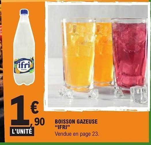 ifri BOISSON GAZEUSE