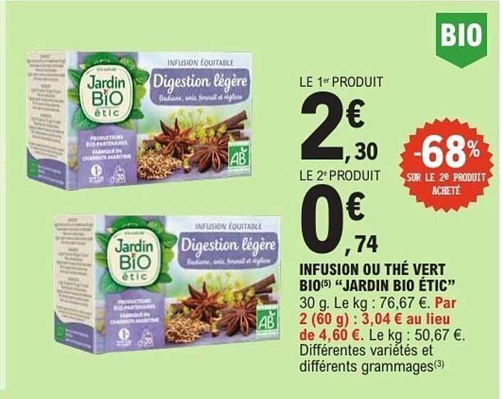 Jardin Bio étic Digestione légère