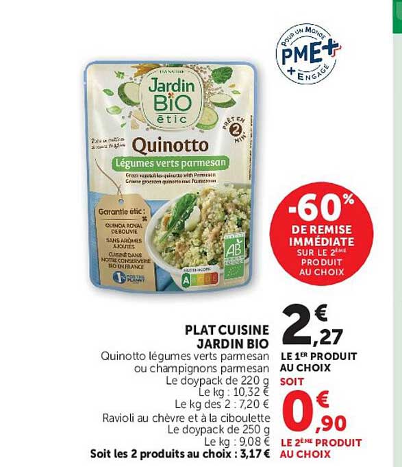 Jardin Bio étic Quinotto