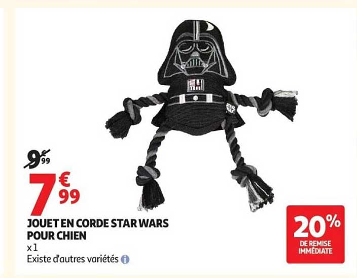 JOUET EN CORDE STAR WARS POUR CHIEN