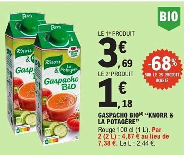 Knorr & La Potagère Gaspacho Bio