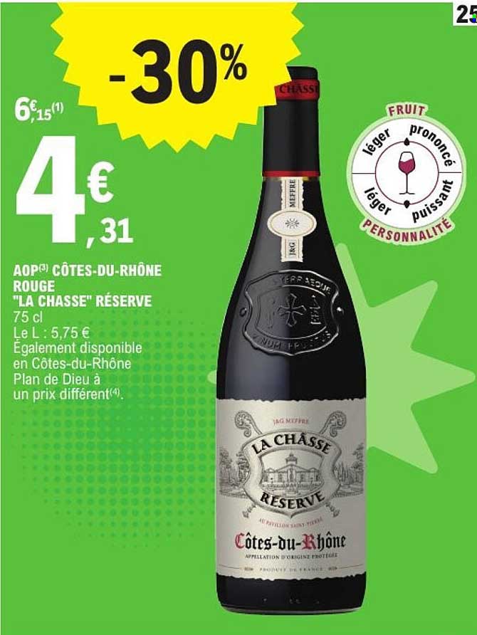 La Chasse Réserve