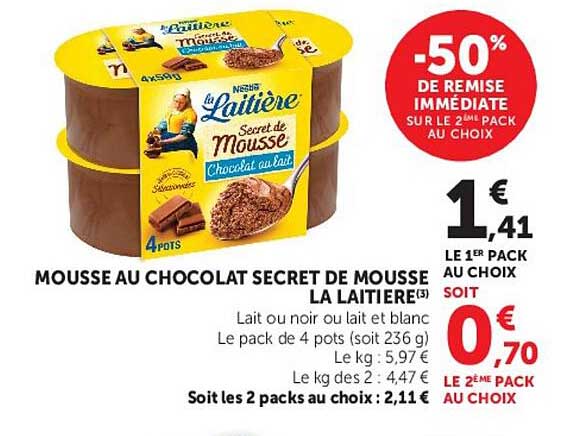 La Laitière Secret de Mousse