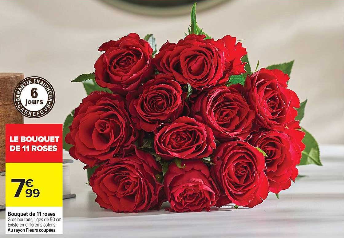 LE BOUQUET DE 11 ROSES