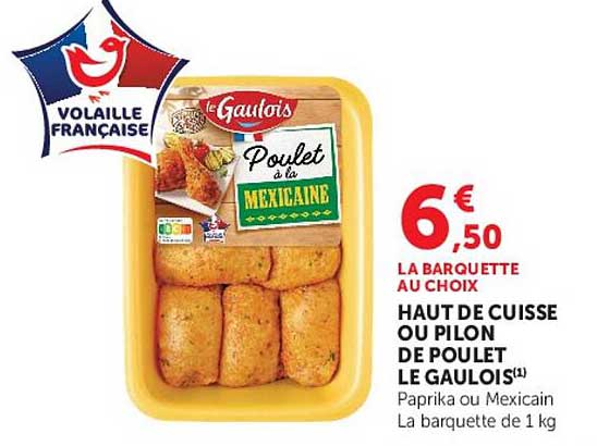 Le Gaulois Poulet à la mexicaine