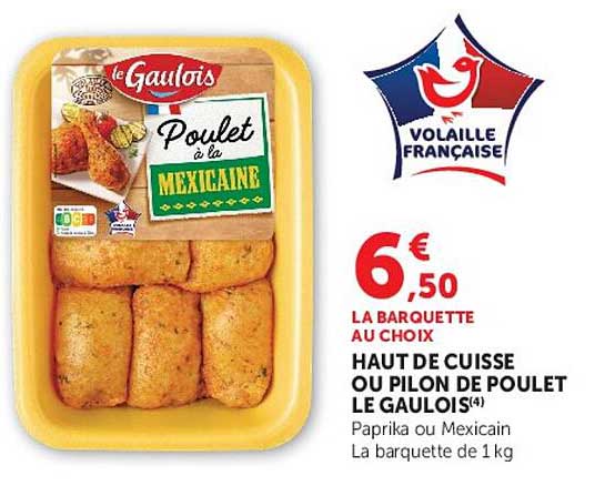 Le Gaulois Poulet à la Mexicaine