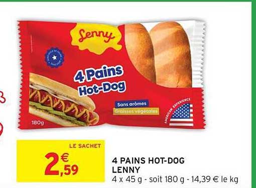 Lenny 4 Pains Hot-Dog
