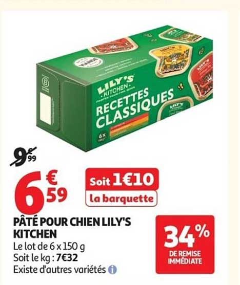 LILY'S KITCHEN RECETTES CLASSIQUES