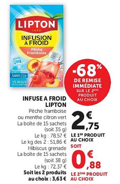 Lipton Infusion à Froid