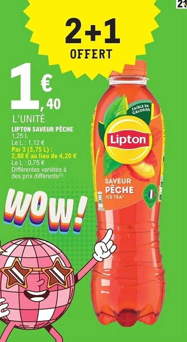 Lipton Saveur Pêche