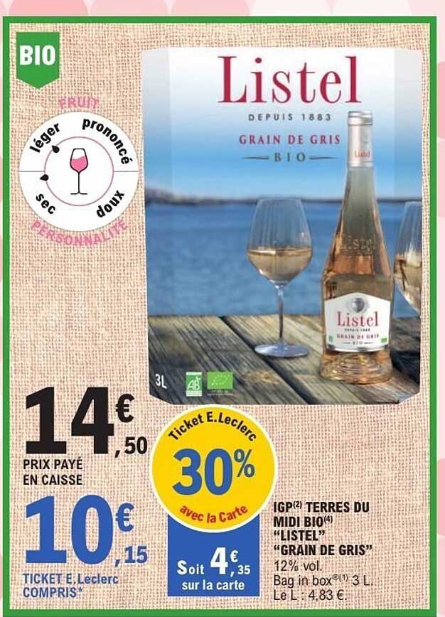 Listel Grain de Gris