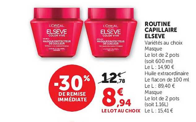 L'OREAL ELSEVE COLOR-VIVE