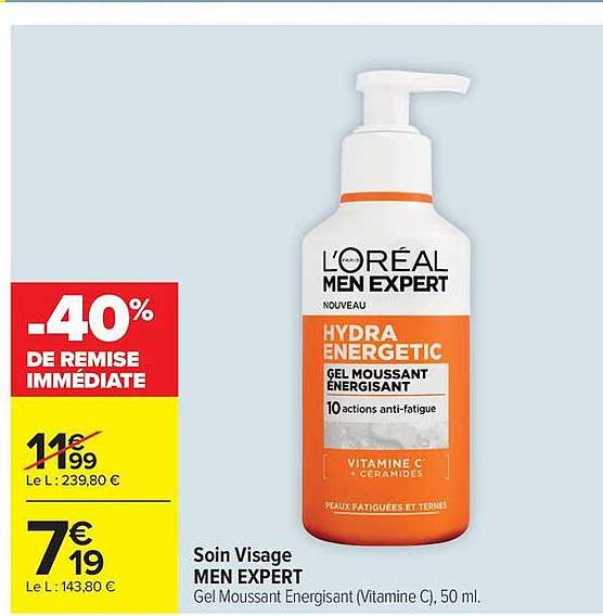 L'ORÉAL MEN EXPERT HYDRA ENERGETIC