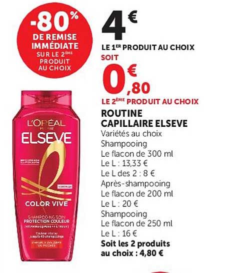 L'ORÉAL PARIS ELSEVE ROUTINE CAPILLAIRE ELSEVE