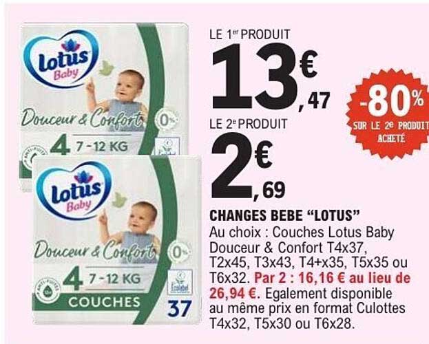 Lotus Baby Douceur & Confort