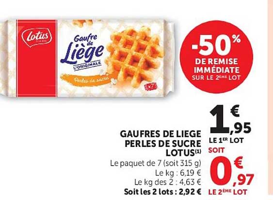 Lotus Gaufres de Liège