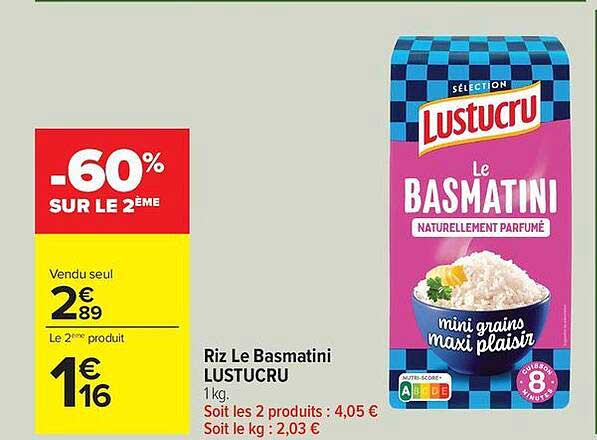 Lustucru Le Basmatini