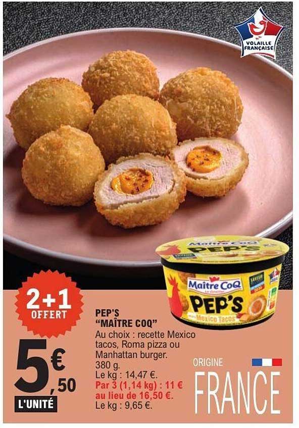 Maître CoQ PEP'S