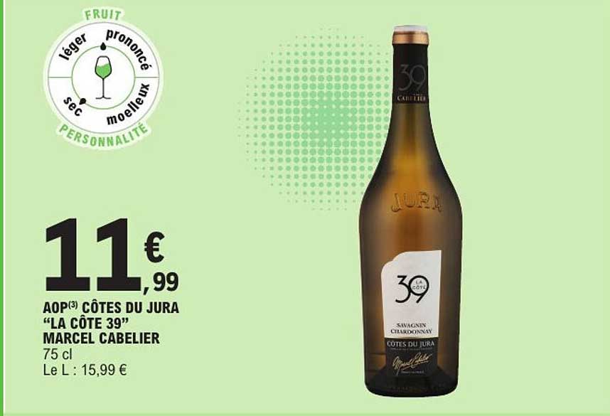 Marcel Cabelier Côtes du Jura