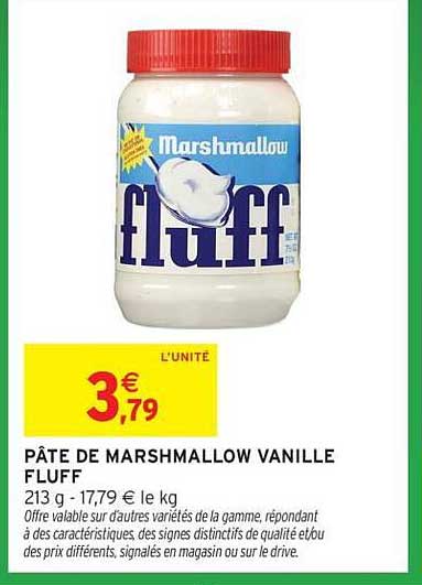 Marshmallow fluff