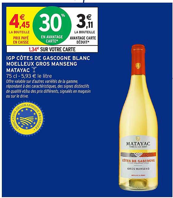MATAYAC CÔTES DE GASCOGNE