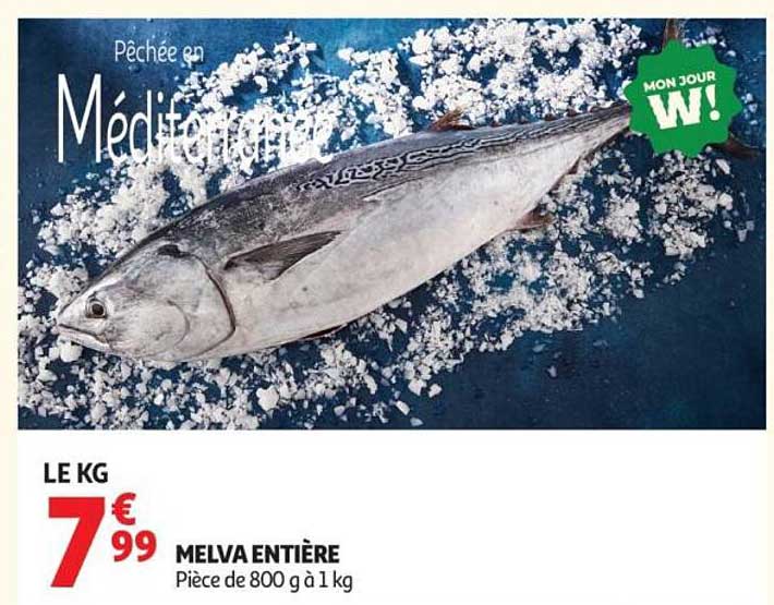 Méditerranée Melva entière