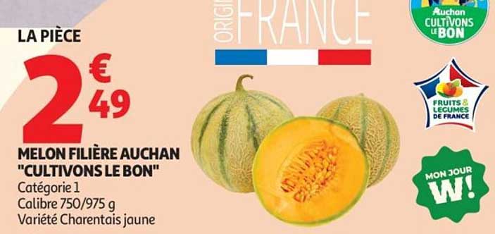 MELON FILIÈRE AUCHAN