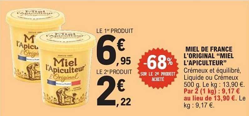 Miel l'Apiculteur Original