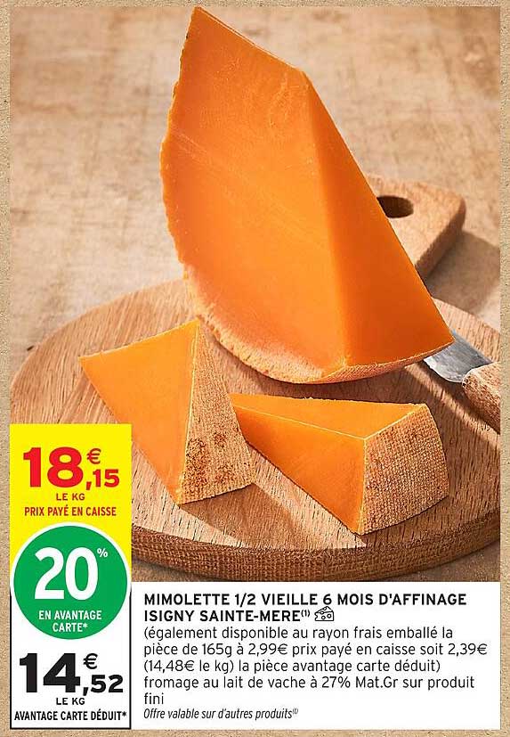 Mimolette ISIGNY SAINTE-MERE