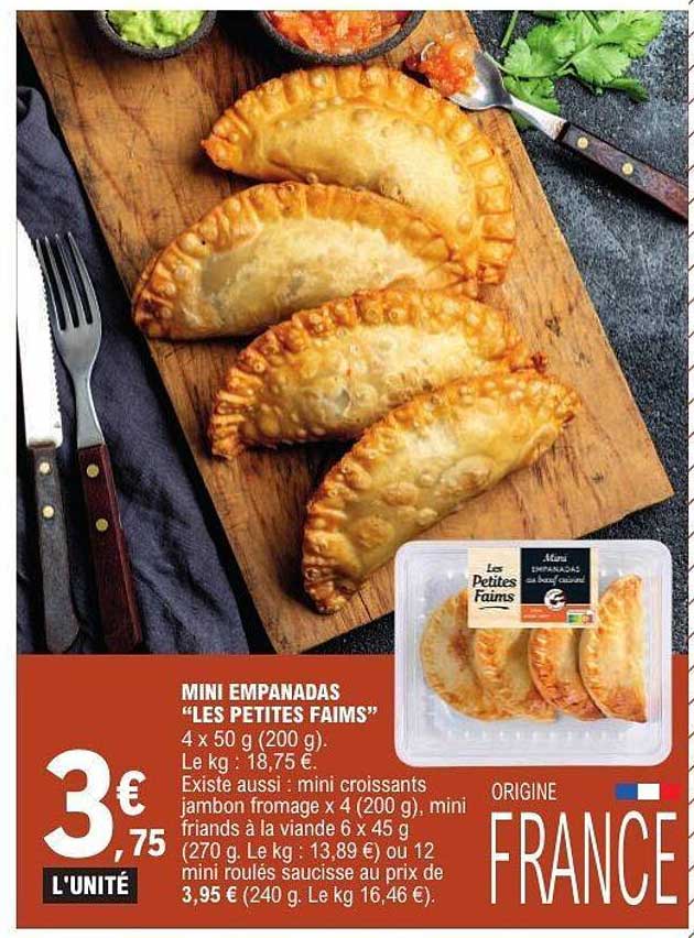 Mini empanadas “Les Petites Faims”