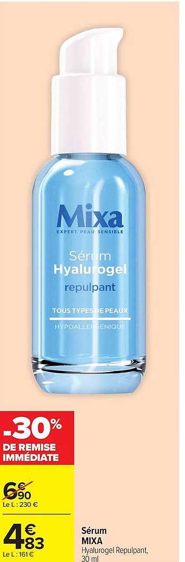 Mixa Sérum Hyalurogel repulpant