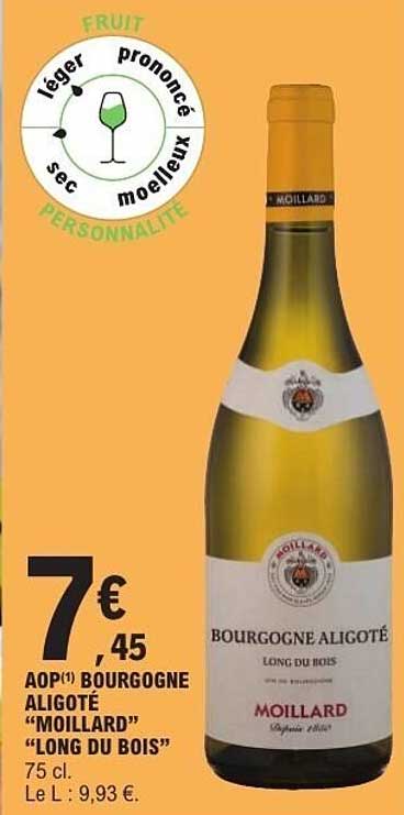 MOILLARD BOURGOGNE ALIGOTÉ