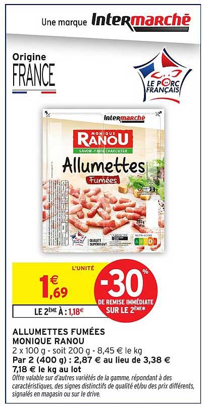 Monique Ranou Allumettes fumées