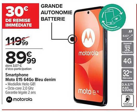 Motorola moto e15