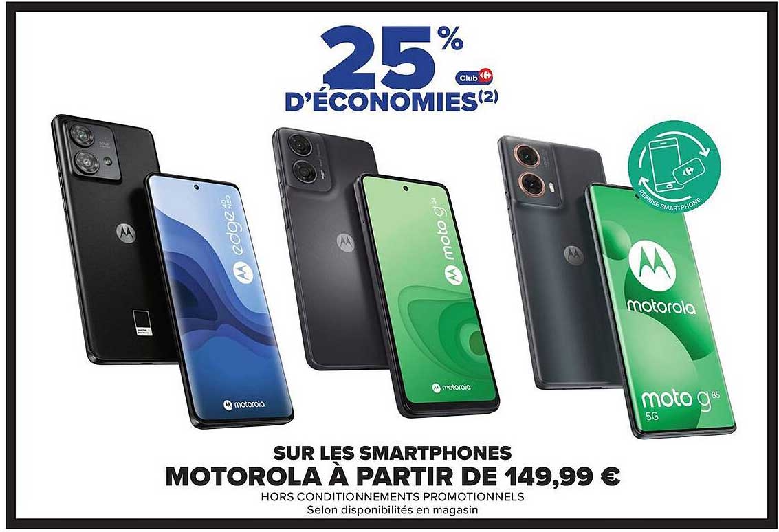 Motorola smartphones