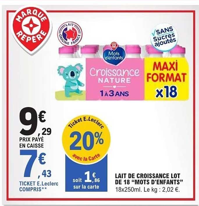 Mots d'enfants Croissance Nature
