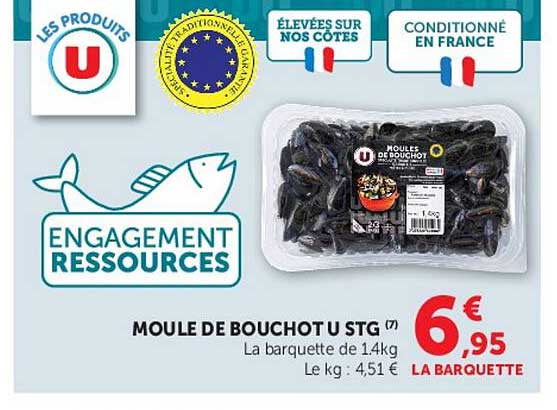 MOULE DE BOUCHOT U STG