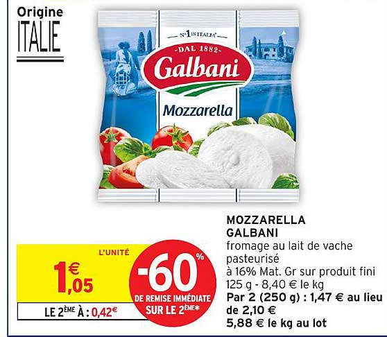 Mozzarella Galbani