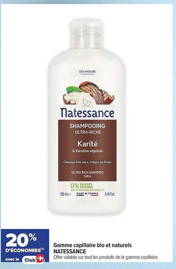 Natessance Shampooing Karité