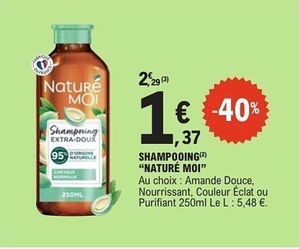 Nature Moi Shampooing EXTRA-DOUX