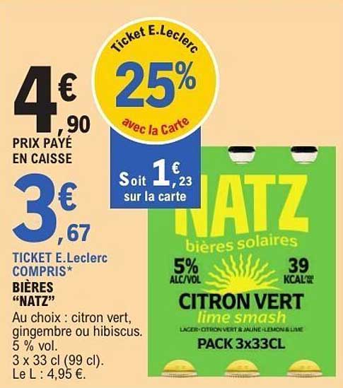 NATZ Citron vert